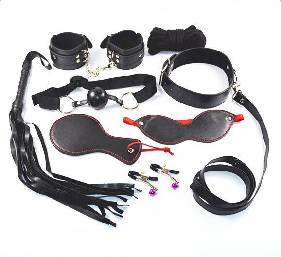 8PCS bondage Set-Red